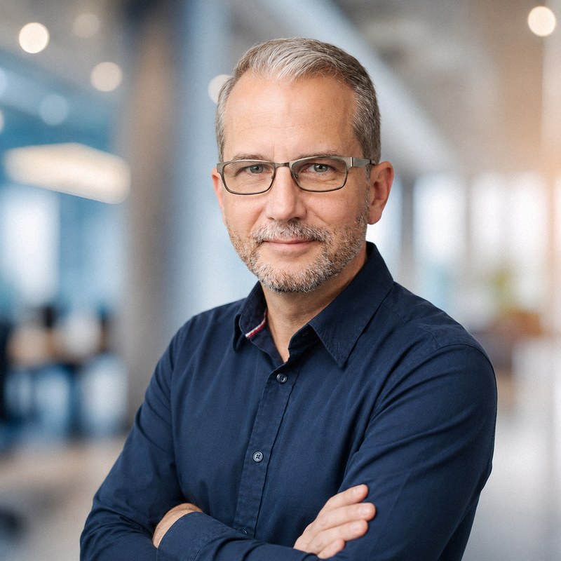 Tobias Ackermann, Head of GEO Operations & AI Visibility bei der Johannes Bopp GmbH